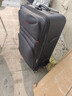 竹貂行李箱耐磨牛津布28英寸大容量男拉杆箱女万向轮旅行箱密码箱皮箱 子母箱-黑色-耐磨牛津布 30英寸 【超大慎选，出国旅行】 实拍图
