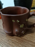 藏壶天下 宜兴紫砂杯主人杯 品茗杯个人杯茶碗 岁寒三友小杯单只 降坡泥黄花款 实拍图