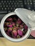 艺福堂花草茶 精选平阴原产胎玫瑰花茶75g/罐 无熏硫大朵养生茶搭菊花 实拍图