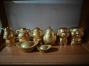 铜师傅《金韵天成十二生肖》真金鎏镀铜摆件家居装饰工艺品十二生肖之鸡 实拍图