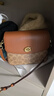 蔻驰（COACH）经典标志CASSIE19号单肩斜挎包翻盖早秋女包 棕黄色锈色（新版） 实拍图