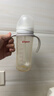 贝亲（Pigeon）自然离乳 PPSU重力球吸管双把手奶瓶 330mL 12月+ AA253 实拍图