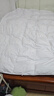 无印良品100%白鹅羽毛被子 羽毛绒丝冬被 秋冬被芯约5.9斤200*230cm白色 实拍图