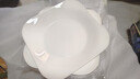 友来福 陶瓷盘家用白瓷盘子9英寸中式方形菜盘汤盘微波炉可用4只装 实拍图