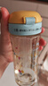 贝亲（Pigeon）自然成长翻盖直饮吸管 大童奶瓶330ml 马戏团 18月+ AA279 实拍图
