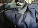 马登工装撞色巴尔玛肯风衣男美式休闲宽松中长款男士大衣全天候外套秋 藏青色 【潮流上衣/高级感痞帅】 XL 实拍图