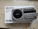 山水（SANSUI）M31老人收音机老年人充电插卡音乐播放器迷你小音箱便携式随身听FM调频广播音响蓝牙音箱 灰色 实拍图