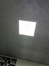 阳光照明 led厨房卫生间集成顶面板灯 嵌入式天花扣板平板灯 焕新补贴 20w雾银丨一级能效丨300x300方丨集采JC 实拍图
