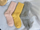 北极绒儿童羊毛袜秋冬季加厚加绒保暖宝宝婴儿厚袜子男女中大童毛圈棉袜 实拍图