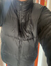 网易严选25新品90鸭绒超蓬羽绒服休闲面包服石墨烯保暖轻量抗菌防泼水 A款25秋冬立领-静谧黑 XL 实拍图