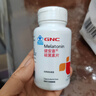 健安喜（GNC）褪黑素片60片 维生素B6有助于改善睡眠 退黑素成人七 夕 花少同款 实拍图