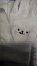 手套女学生冬季韩版可爱加绒加厚保暖骑车五指防寒保暖棉手套 白色【升级双层加厚可触屏】 实拍图