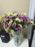 爱满（AIMAN）云南鲜花干花花束勿忘我情人草组合满天星客厅真花插花家居摆设 黄  粉勿+草  【含圆花篮】 实拍图