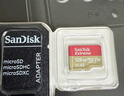 闪迪（SanDisk）128GB TF(MicroSD)内存卡 4K极速金卡A2 V30 U3行车记录仪 运动相机无人机 监控存储卡 读190MB/s 实拍图