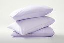 京东京造维他棉枕套 100%纯棉A类抗菌全棉枕巾枕头套 一对装 葡萄紫 实拍图
