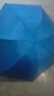 雨伞手动遮阳伞三折折叠黑胶防晒遮阳晴雨两用伞 手动纯色雨伞【颜色随机】 实拍图