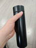 炊大皇 保温杯 316L医用级不锈钢茶水分离商务便携保温杯 黑色 490ml 实拍图