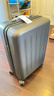 90分行李箱20英寸拉杆箱商务可登机旅行箱密码箱子多瑙河黑色 实拍图
