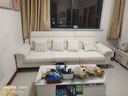 DDC意式可拆洗棉麻布艺沙发客厅简约小户型直排四人位雪尼尔布沙发 直排2.5M 【旗舰版】松木框架|优质透气棉麻布(可拆洗) 实拍图