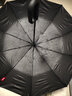 京东京造 黑武士环扣全自动雨伞加固加厚晴雨两用大号十骨【可挂包】105cm 实拍图