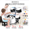 俏娃宝贝架子鼓儿童初学者男孩女孩玩具1-3-6-10岁打鼓乐器爵士鼓带DJ琴 实拍图