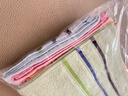 洁丽雅（grace） 4条装 毛巾纯棉洗脸巾四季成人男女吸水不掉毛面巾节日送礼毛巾 条纹缎档（随机色） 4条 80g 吸水纯棉 实拍图