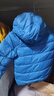 迷你巴拉儿童羽绒服男女童厚款保暖连帽棉服防风保暖羽绒外套【防水透湿】 冰蓝80935 【白鸭绒-1000+洁净度】 100 【充绒量35.6g】 实拍图
