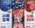 源制所蓝莓蔓越莓莓果沙拉汁源究所添加NFC果蔬汁混合果汁200ml*3瓶组合 实拍图