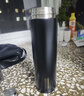 炊大皇 保温杯 316L医用级不锈钢茶水分离商务便携保温杯 黑色 490ml 实拍图