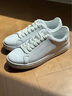 卡宾板鞋男鞋秋季透气2025新款低帮小白鞋男士休闲鞋百搭潮流鞋子男 5510白色02 41 实拍图