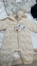 巴拉巴拉童装婴儿连体羽绒服轻薄羽绒服宝宝衣服2025冬装抱衣爬服男童女童 白色卡皮巴拉-白鸭绒 66 cm-充绒量33g 实拍图