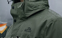 伯希和（Pelliot）【山野经典2.0】冲锋衣三合一男女秋冬羽绒保暖外套114401041绿XL 实拍图