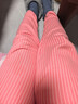 铜牛高腰女长裤线裤加厚秋裤 粉红色【-5°-5°】 175/100【150-170斤】 实拍图