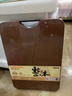 苏泊尔（SUPOR）砧板乌檀木整木菜板实木加厚加大架子家用擀面案板方形剁骨切菜板 大号加厚40cm*28cm(多数人选择) 实拍图