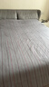 罗莱家纺 纯棉床上四件套床单款全棉被套被罩 灰色 200*230 实拍图