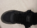 安踏男鞋运动鞋男秋冬季男士软底网面透气跑步鞋休闲鞋皮面防水鞋子男 (秋季软底缓震运动鞋)黑 39 （6.5码） 实拍图