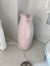 JEKO&JEKO保温壶家用热水瓶暖水壶宿舍大容量开水瓶玻璃内胆 1.6L浅粉色 实拍图