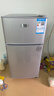 小鸭牌小冰箱迷你小型家用 冷藏冷冻两用宿舍寝室出租房用双门办公室电冰箱节能省电 一级能效-58A118LS银【三天约一度电】 实拍图