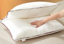 水星家纺枕头枕芯酒店枕头护颈枕头芯家用单个纯棉抗菌可水洗中枕48x74cm 实拍图