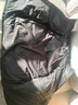 网易严选25新品90鸭绒超蓬羽绒服休闲面包服石墨烯保暖轻量抗菌防泼水 25秋冬连帽-静谧黑 S 实拍图