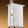 美的（Midea）【白玉】取暖器/电暖器/电暖气家用/烤火炉/13片节能速热/电热油汀/油酊/加热器/烘衣加湿HYX22N 实拍图