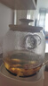 美的（Midea）花漾0胶水全玻璃全自动养生壶 多功能煮茶壶 母婴烧水壶恒温电热水壶煮茶器花茶壶1.2L YS12B102 实拍图