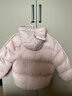 巴拉巴拉童装儿童羽绒服宝宝男女童2025冬装新款婴儿外套保暖上衣泡芙羽绒 粉色小苹果60356-白鸭绒 120 （充绒量106g 适合5-6岁） 实拍图
