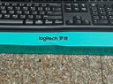罗技（Logitech）MK120 键鼠套装 有线键鼠套装 办公键鼠套装 电脑键盘 USB即插即用 全尺寸 黑色 实拍图