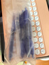 uni三菱 uni-ball UMN-105按动蓝色中性笔高颜值0.5mm蓝笔签字笔商务学生考试水笔水性笔套装 5支 实拍图
