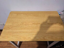舒客艺家 电脑桌台式小户型小桌子家用学习桌写字办公书桌电竞长条桌子 木纹白架单桌80*50*74 加固电脑桌 实拍图