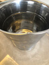 特厚不锈钢食品级水桶手提式冰桶家用厨房食堂加厚垃圾桶油桶铁桶 【超特厚】直径20cm 实拍图