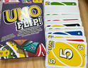 UNO【美泰正版UNO】优诺生日礼物filp纸牌玩具双面多人聚会桌游GDR44 实拍图