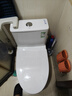 九牧（JOMOO）11396-2-1/31KB-1抗菌一级水效坐便器暴风虹吸式节水马桶305坑距 实拍图