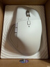 罗技（Logitech）大师系列 MX Master 4 高性能无线蓝牙鼠标  办公鼠标 静音鼠标  升级款 浅灰 带无线接收器 实拍图